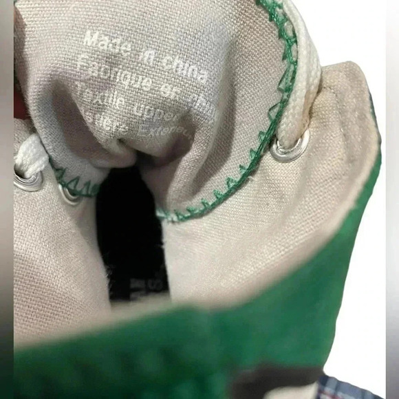 Saskatchewan Roughriders Unisex High Too Shoes Size 4 - Picture 8 of 8